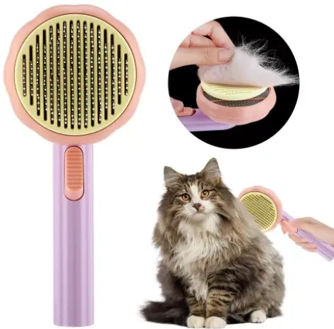 Cepillo Removedor De Pelos Pet Brush Para Perros Y Gatos