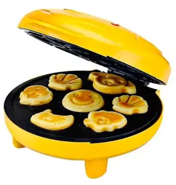 Maquina Para Hacer Pancakes, Galletas, Wafles De Figuras Infantiles 