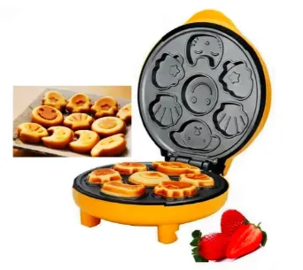 Maquina Para Hacer Pancakes, Galletas, Wafles De Figuras Infantiles 