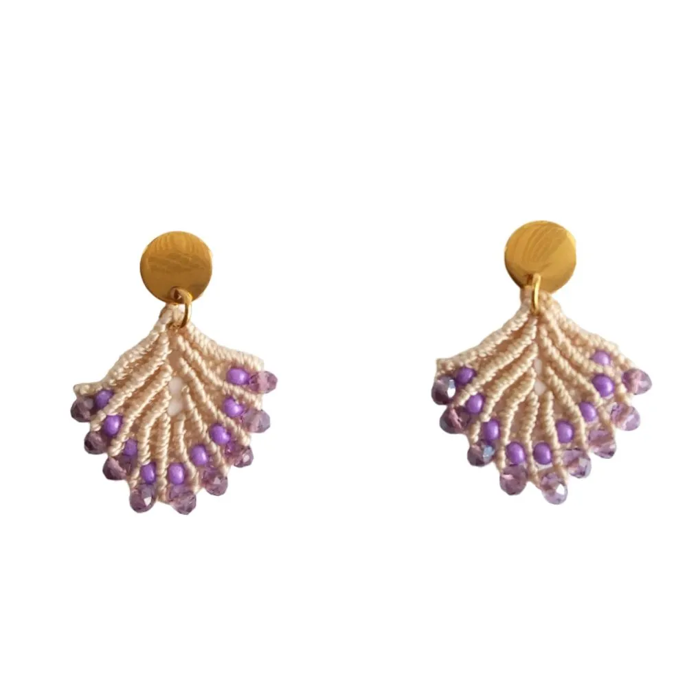 Aretes Felipa Violeta