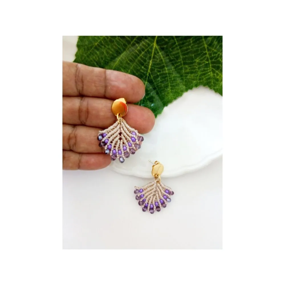 Aretes Felipa Violeta