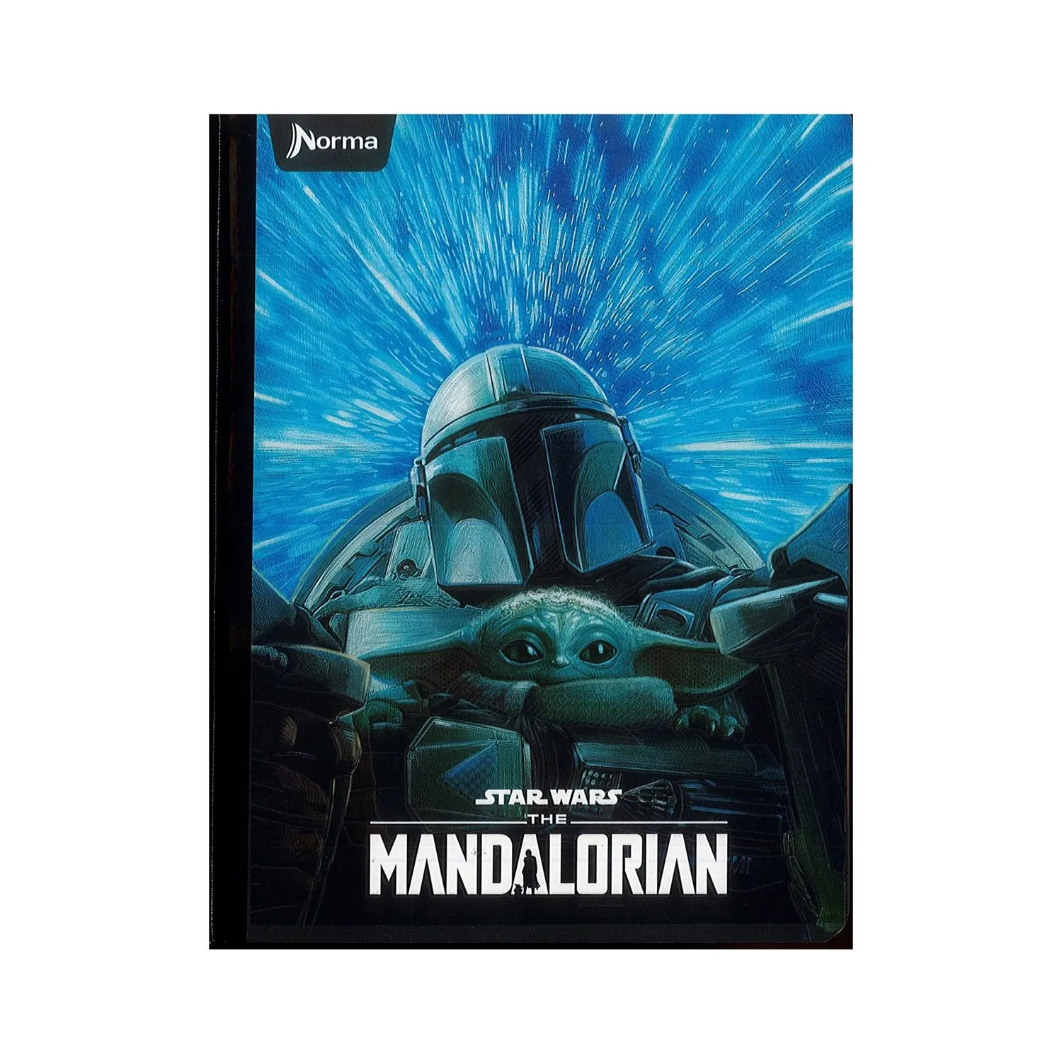 Cuaderno Cosido Cuadriculado Mandalorian 100 Hojas Norma Unidad