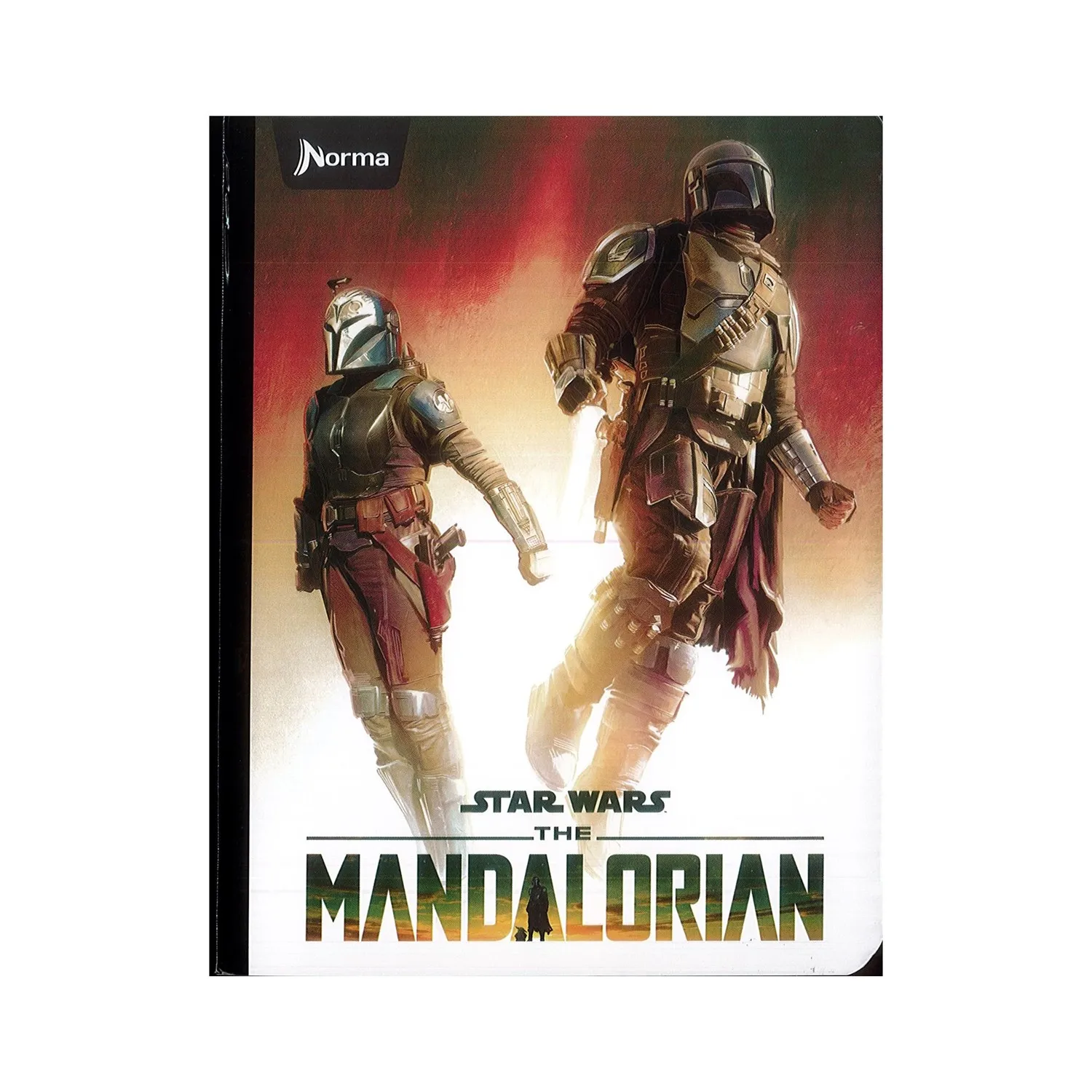 Cuaderno Cosido Cuadriculado Mandalorian 100 Hojas Norma Unidad