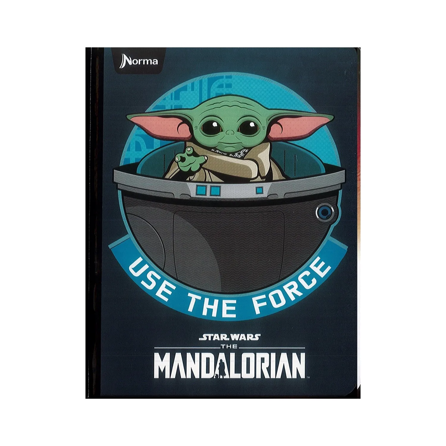 Cuaderno Cosido Cuadriculado Mandalorian 100 Hojas Norma Unidad