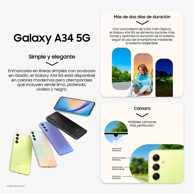 Celular Samsung A34 6Gb 128Gb