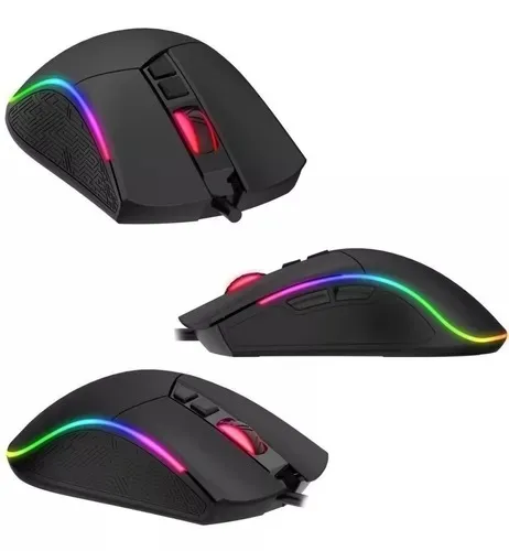 Mouse Gamer Havit Ms1001- 7 Botones 4800dpi Programable