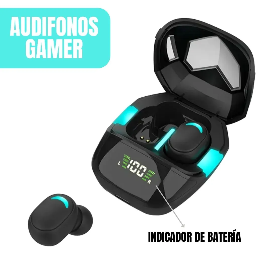Audifonos Inalambricos Gamer Bluetooth Con Microfono GS7FA