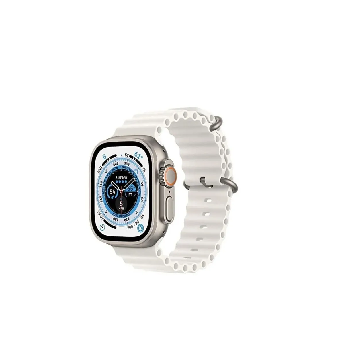 Kit Reloj SmartWatch Con Audifonos Inalambricos ¡8 Ultra Blanco