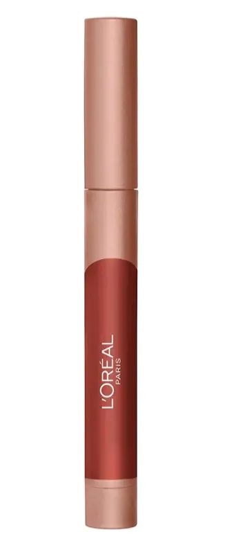 Crayon Labial Loreal Matte Lip Crayon Color: Flirty Toffee