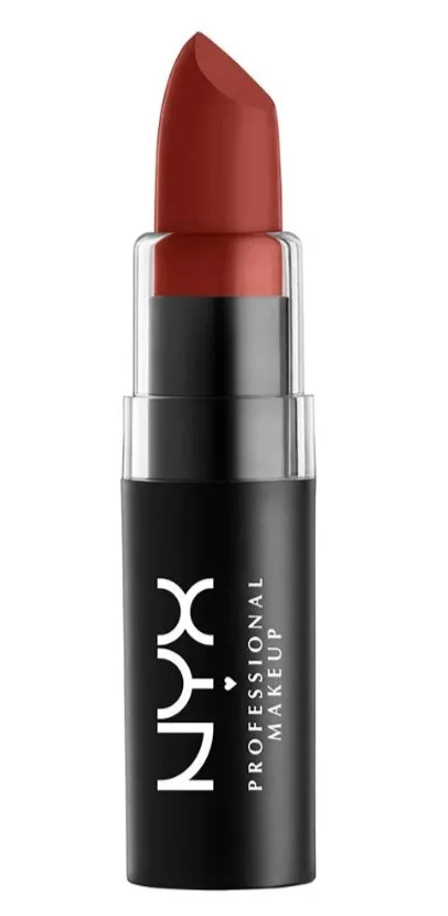 Labial Nyx Matte Lipstick Color: Crazed