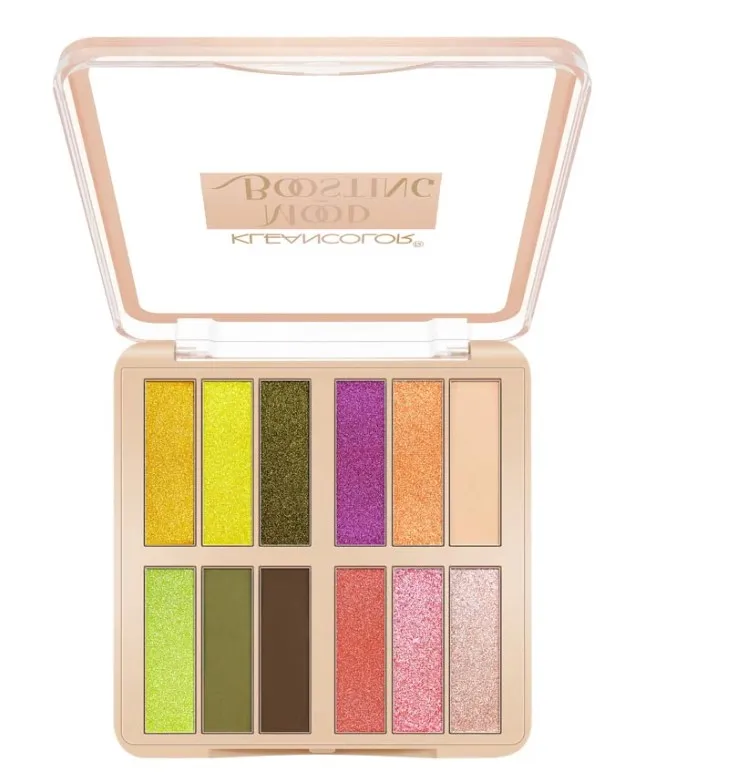 Paleta Sombras Kleancolor Mood Boosting Color: Take It Outdoors 12 Colores