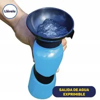 Botella De Agua Portable Para Mascotas Y Bebedero