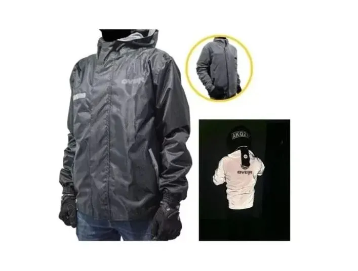 Chaqueta Doble Faz 100 % Impermeable Motociclistas Unisex