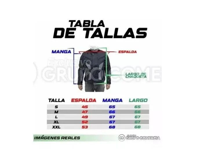 Chaqueta Doble Faz 100 % Impermeable Motociclistas Unisex