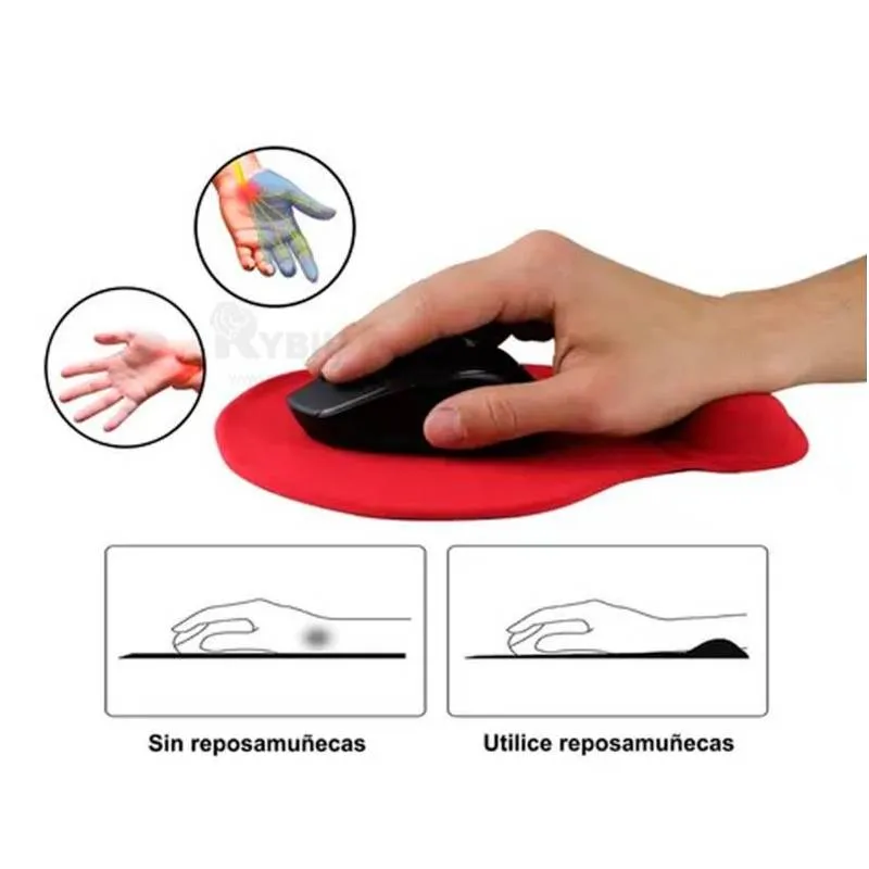 Soporte Para Pc Celular Mouse Inalámbrico Pad Mouse Portable