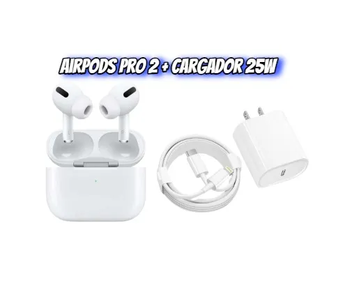 Audifonos AirPods Pro 1.1+ Cargador 25W Carga Rapida