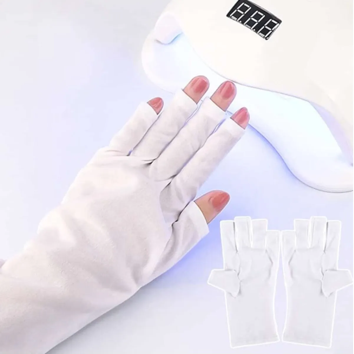 Guantes Protección UV Manicura Segura y Cómoda