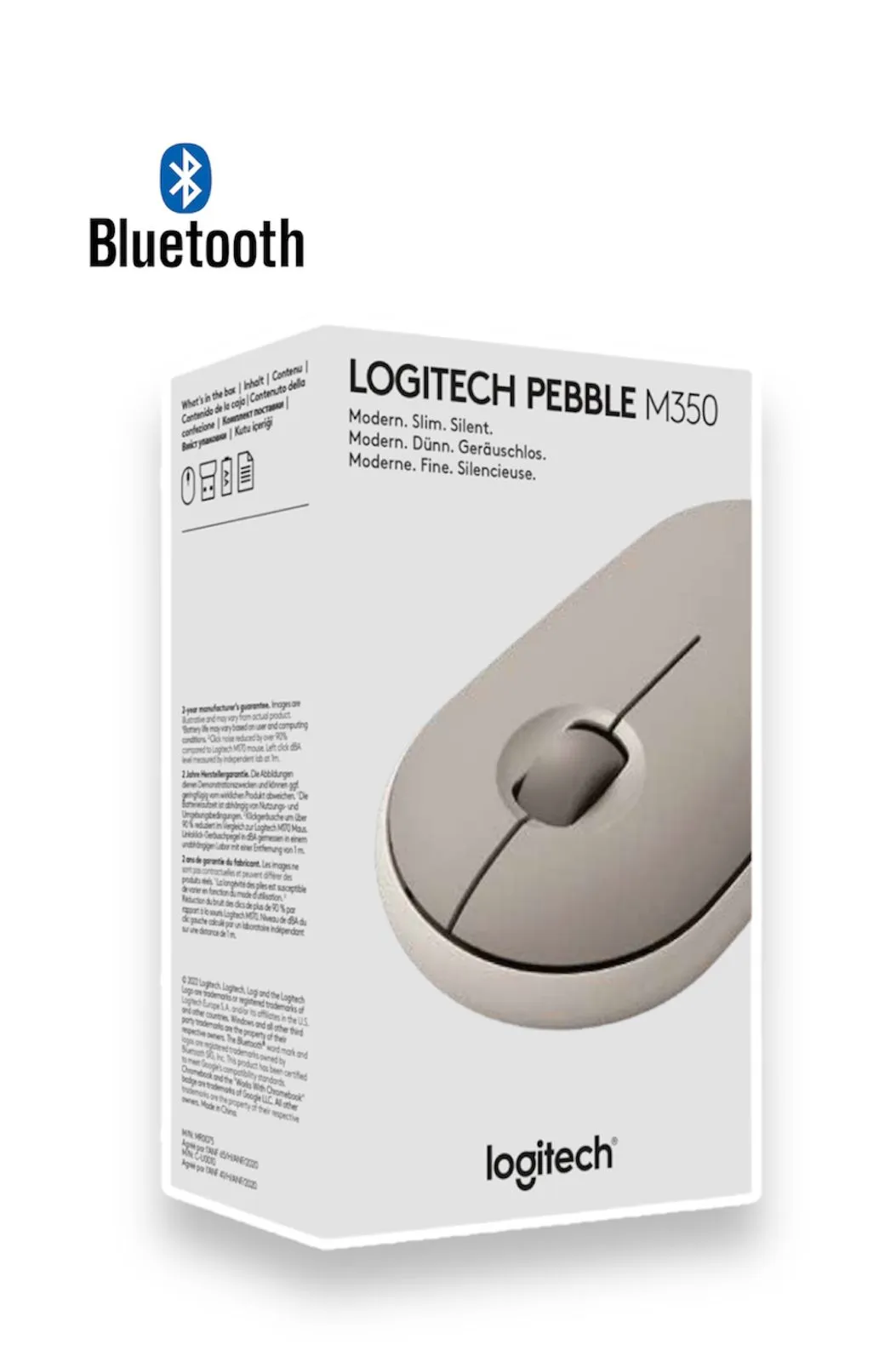 Mouse Logitech Pebble M350 Arena Tecnología Bluetooth