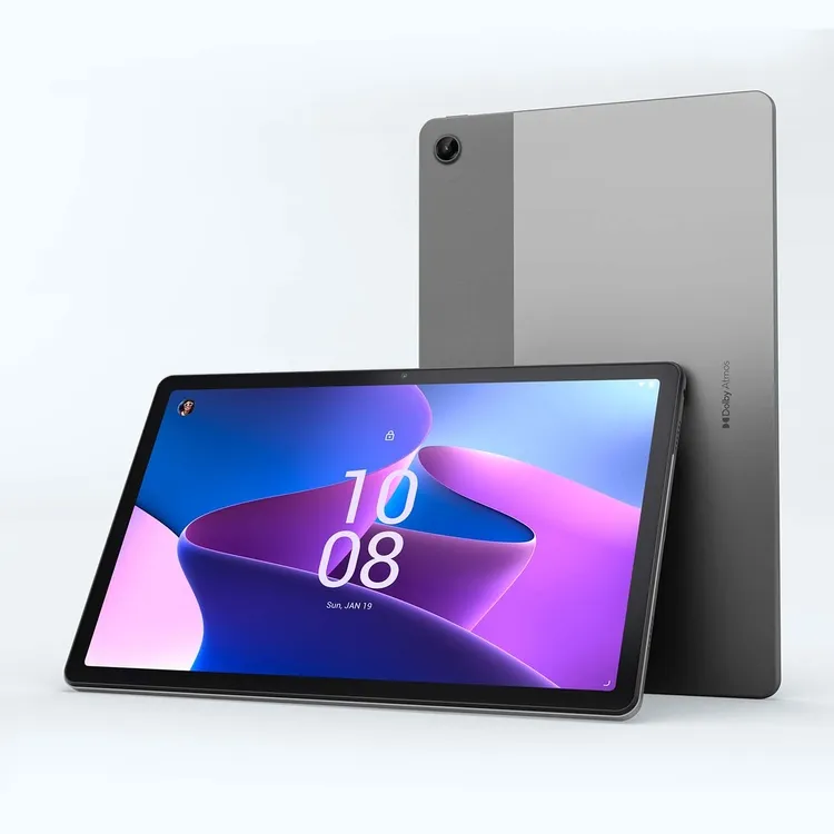 Tablet Lenovo 10" Pulgadas M10 Plus 128/ 4 Ram Wifi Color Gris Incluye Lapiz y Estuche