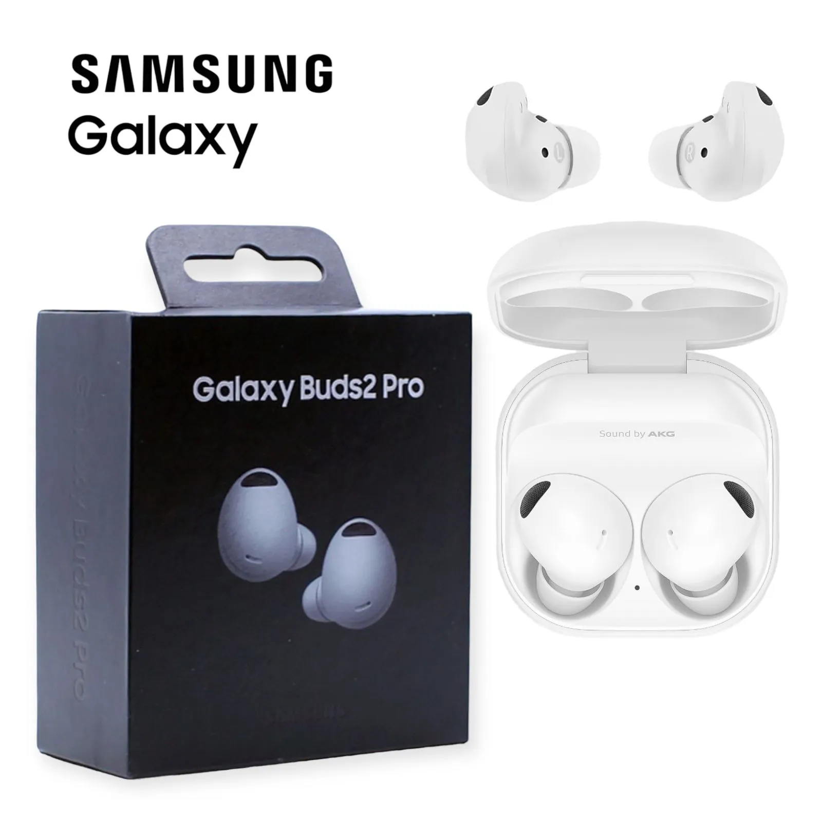 Audifonos SAMSUNG GALAXY BUDS 2 PRO Bluetooth Blanco Replica 1.1. 