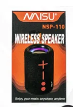 Parlante Bluetooth Naisu Nsp-110 Rojo