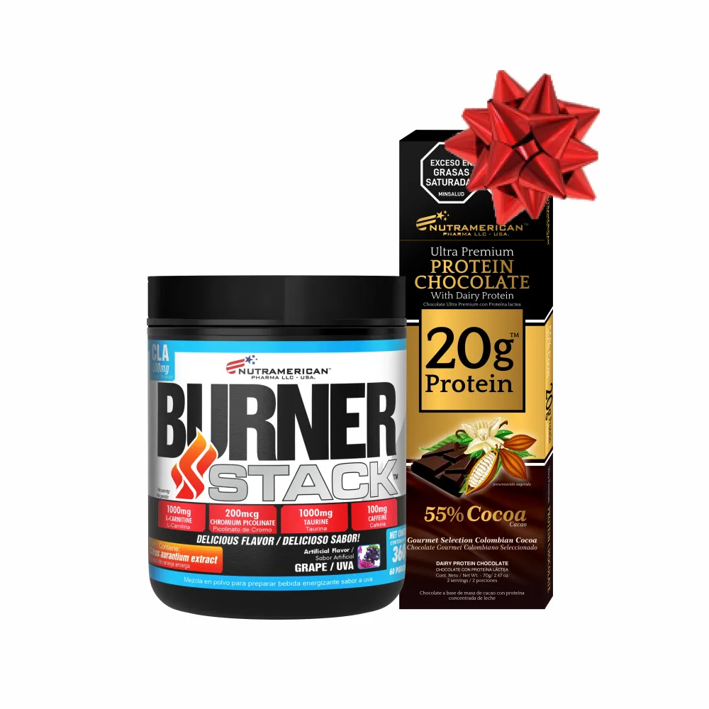 Burner Stack 0.8 lb GRATIS Protein chocolate (70g)