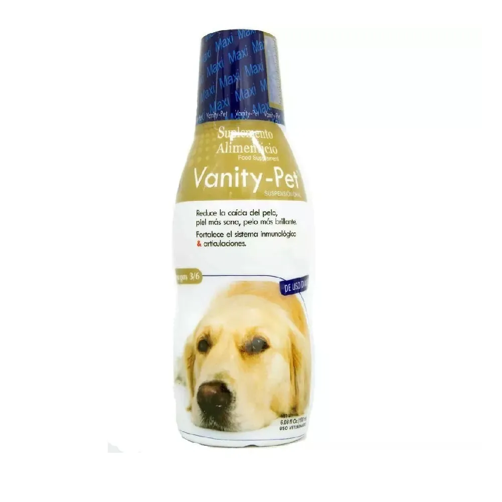 Suplemento Alimenticio Para Perros Vanity Pet Maxi 180 Ml