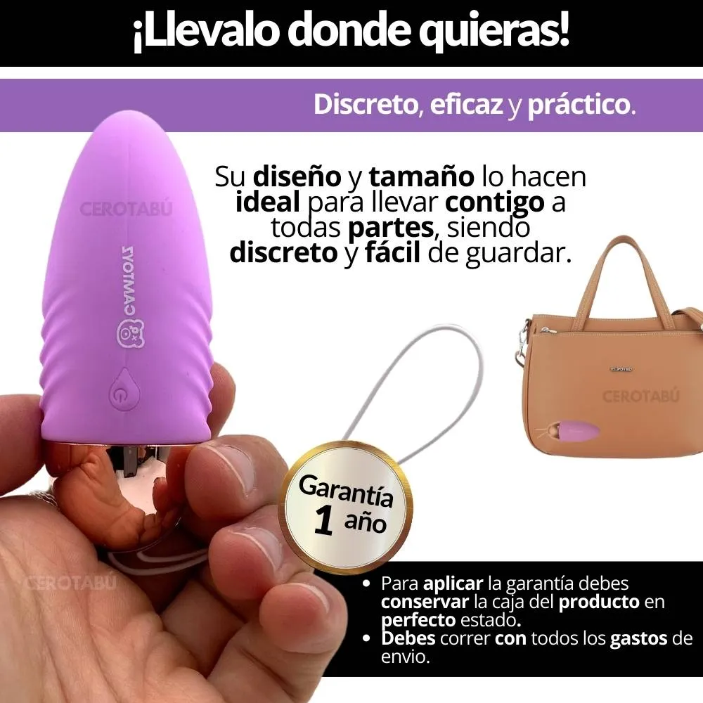 Huevo Vibrador Inalámbrico Control A Distancia Juguete Sexual