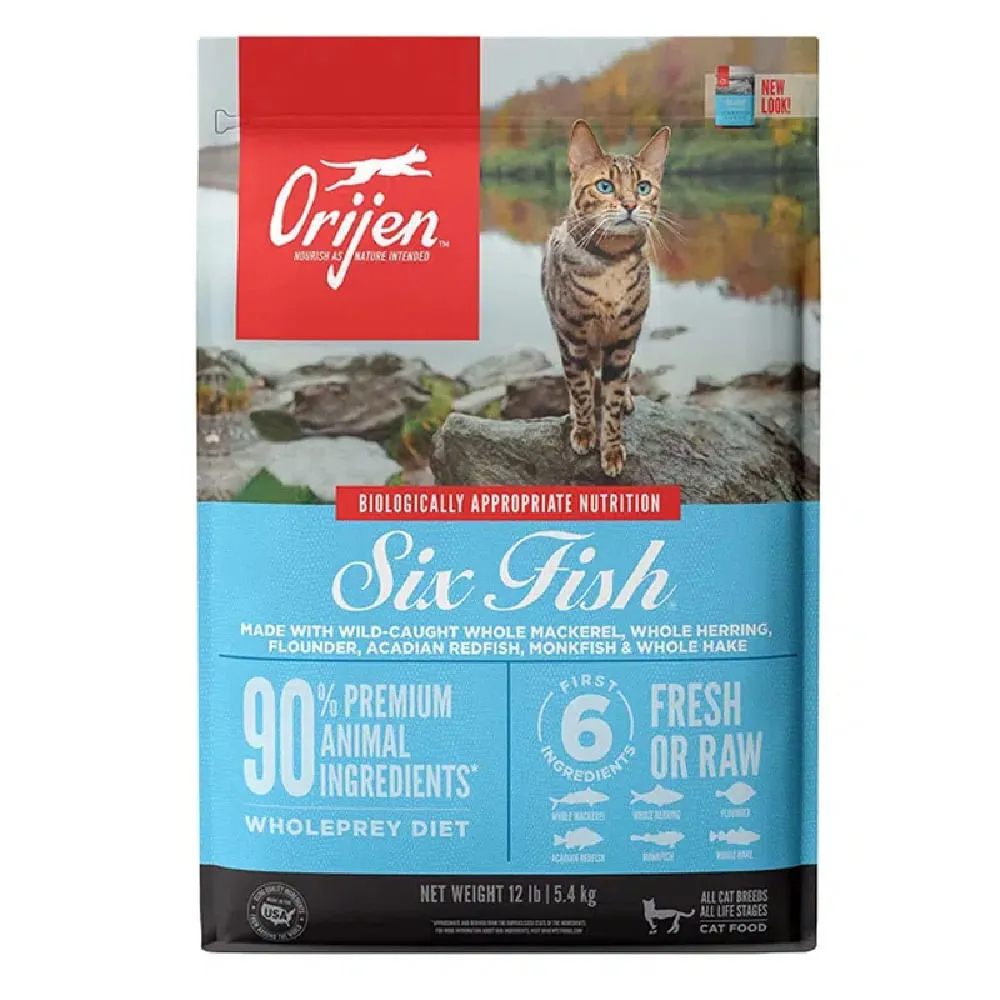 Comida Para Gatos Orijen Six Fish 1.8 Kg