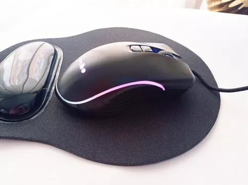 Mouse Gamer S320+ Pad Mouse Negro