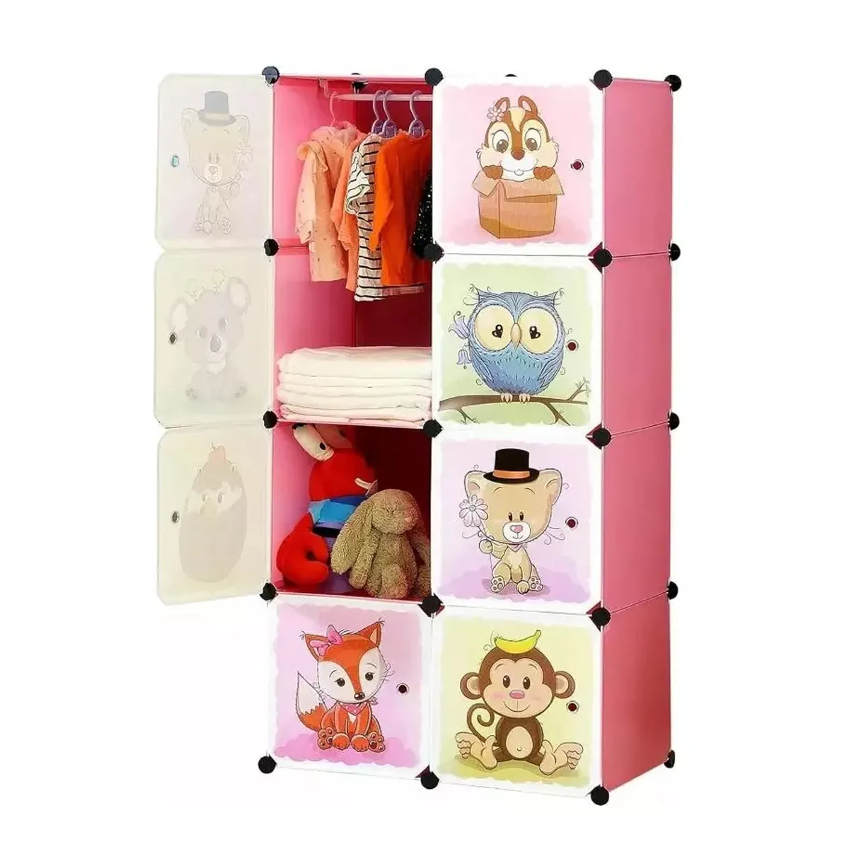 Closet De Niños Pequeño Rosado 