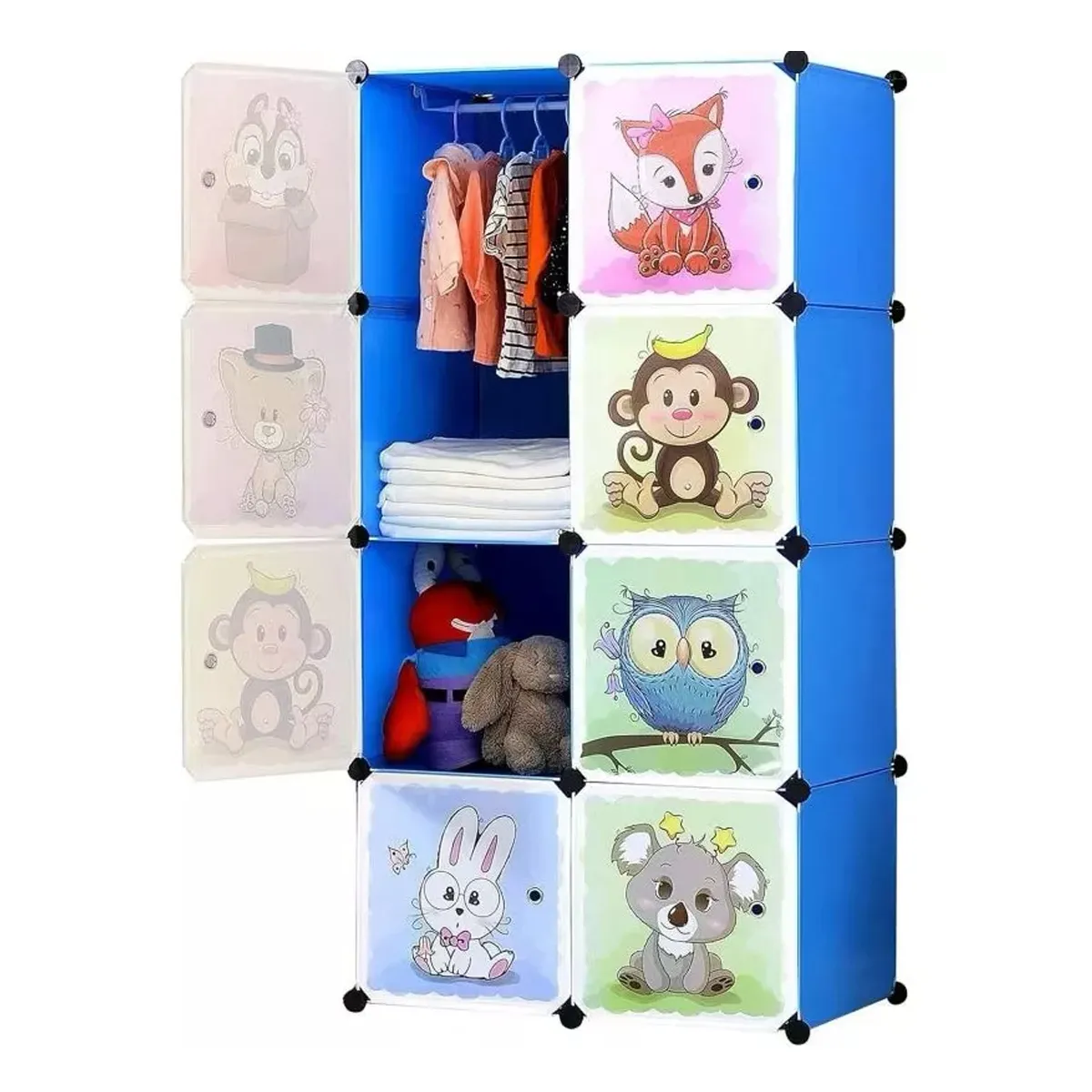 Closet De Niños Pequeño Azul 