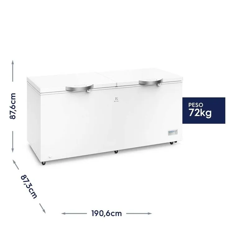 Congelador Electrolux 708L Blanco