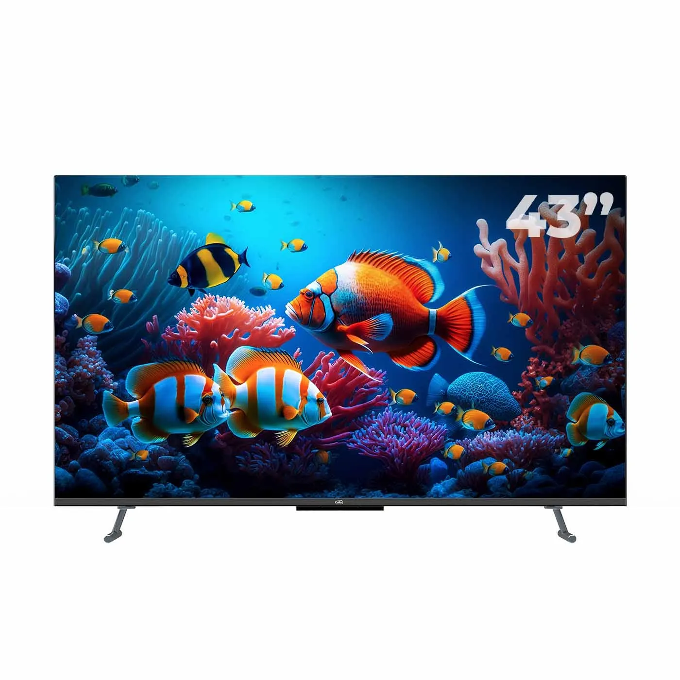 TV KALLEY 43" Pulgadas 109 cm K-GTV43UHDQV 4K-UHD QLED Smart TV Google