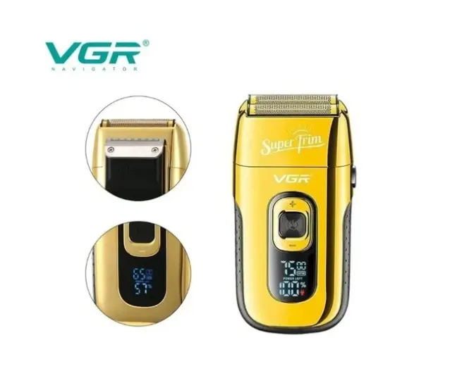 Máquina De Afeitar Shaver Rasuradora Super Trim Vgr V-332