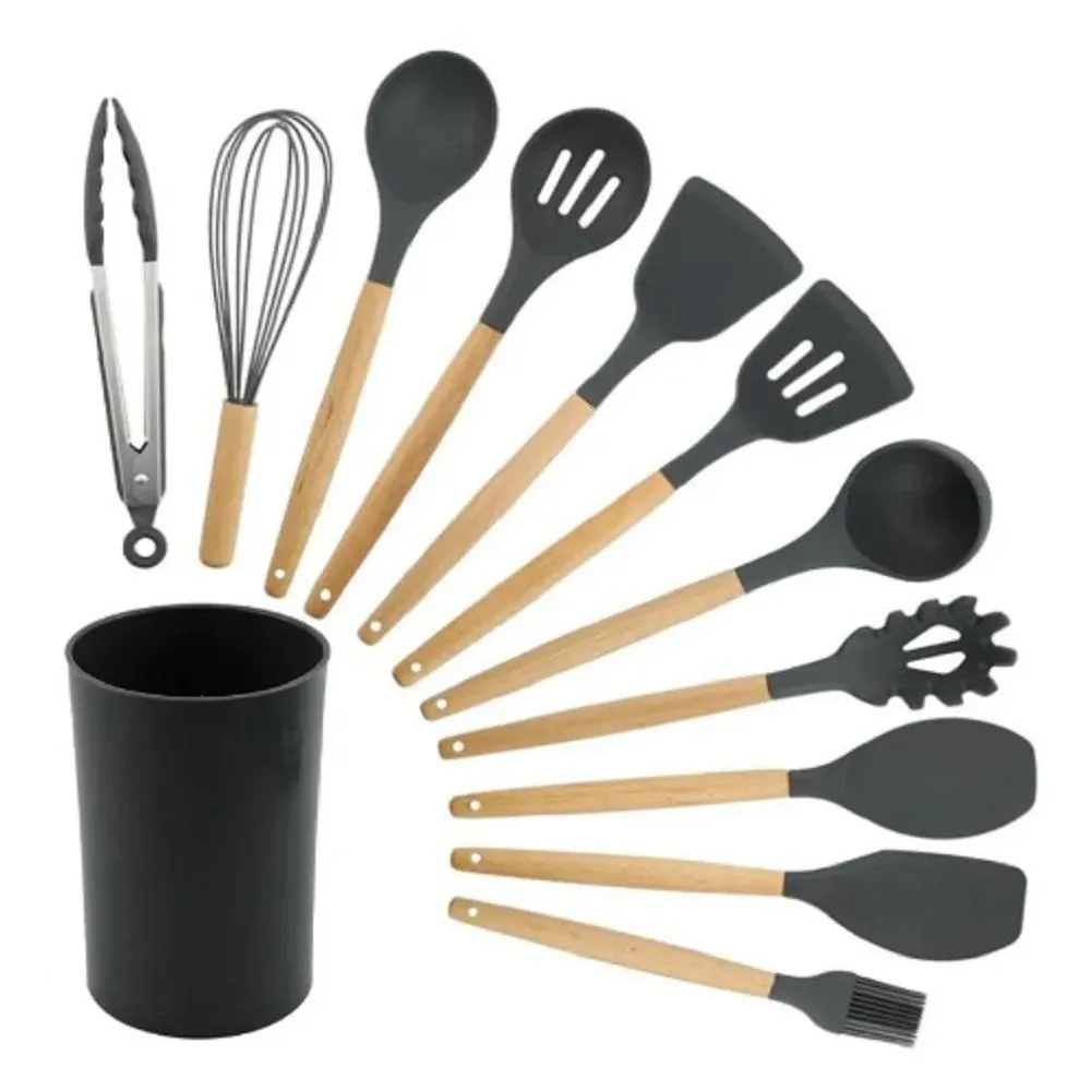 Set De Utencilios Cocina En Silicona 2024 Compra Ahora y Paga Despues