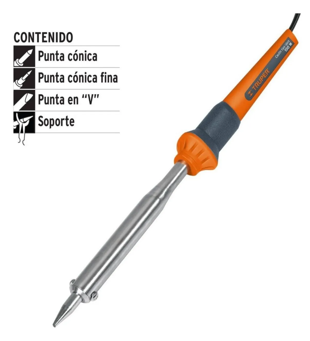 	 Cautin Profesional Tipo Lapiz 100W Truper