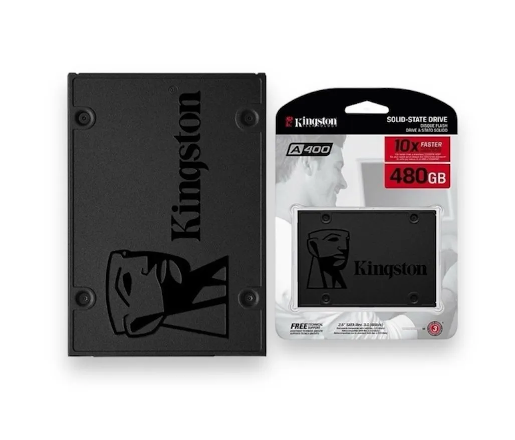 Disco Duro SSD Interno Kingston 480gb Negro Slim A400 480GB