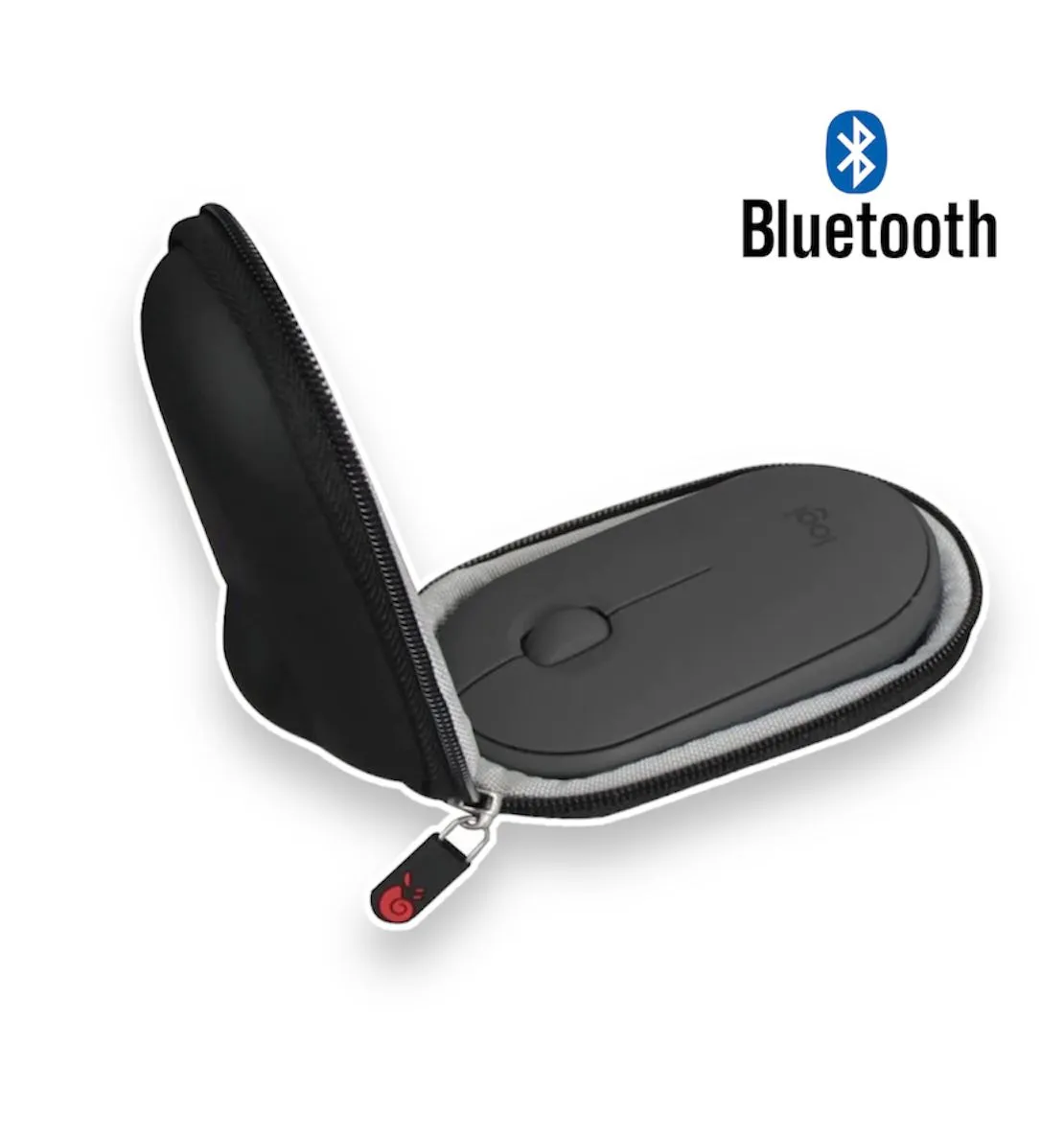 Mouse Pebble Logitech M350-2 Grafito Tegnologia Bluetooth