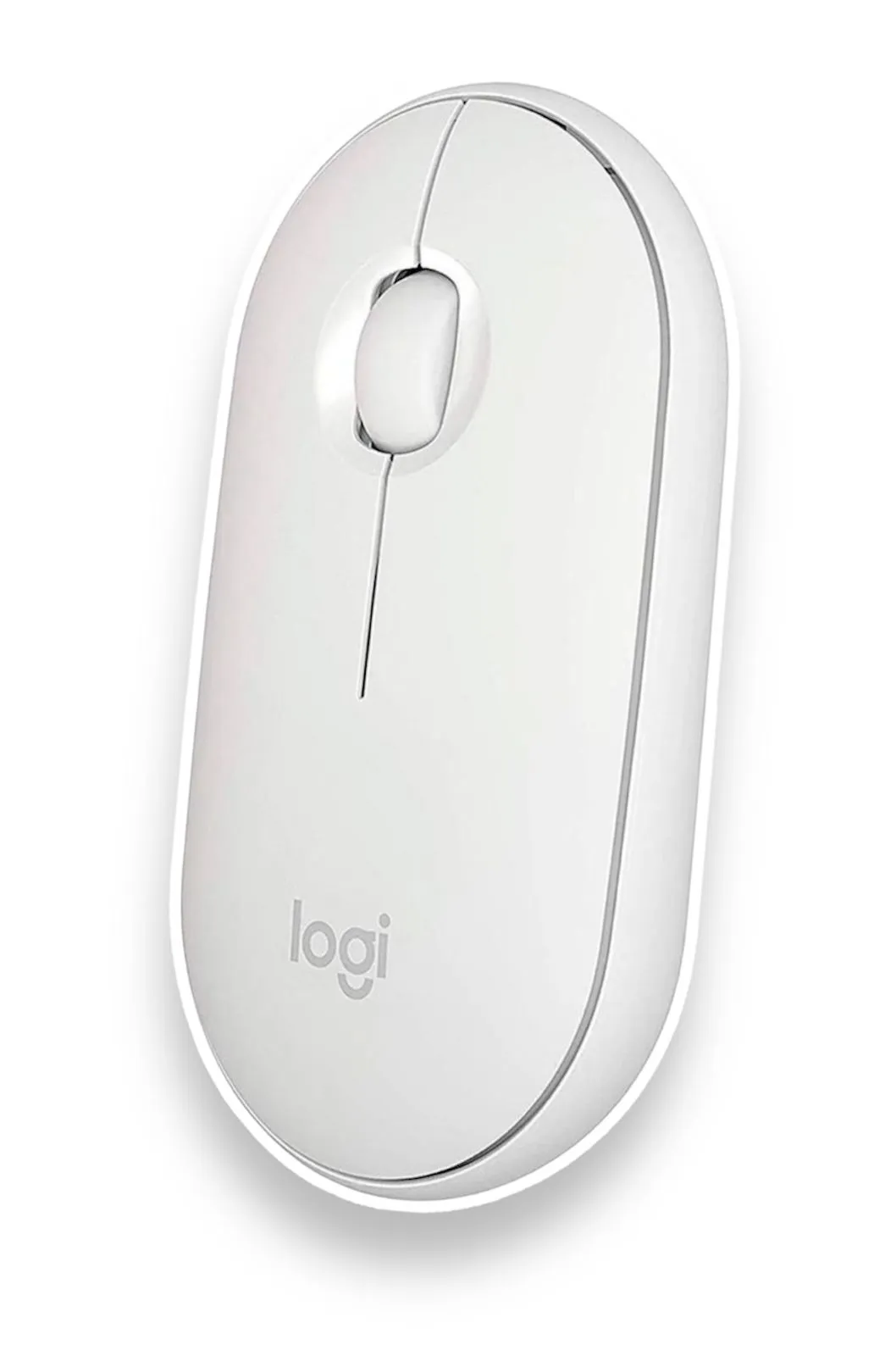 Mouse Logitech Pebble M350 Blanco Tecnología Bluetooth