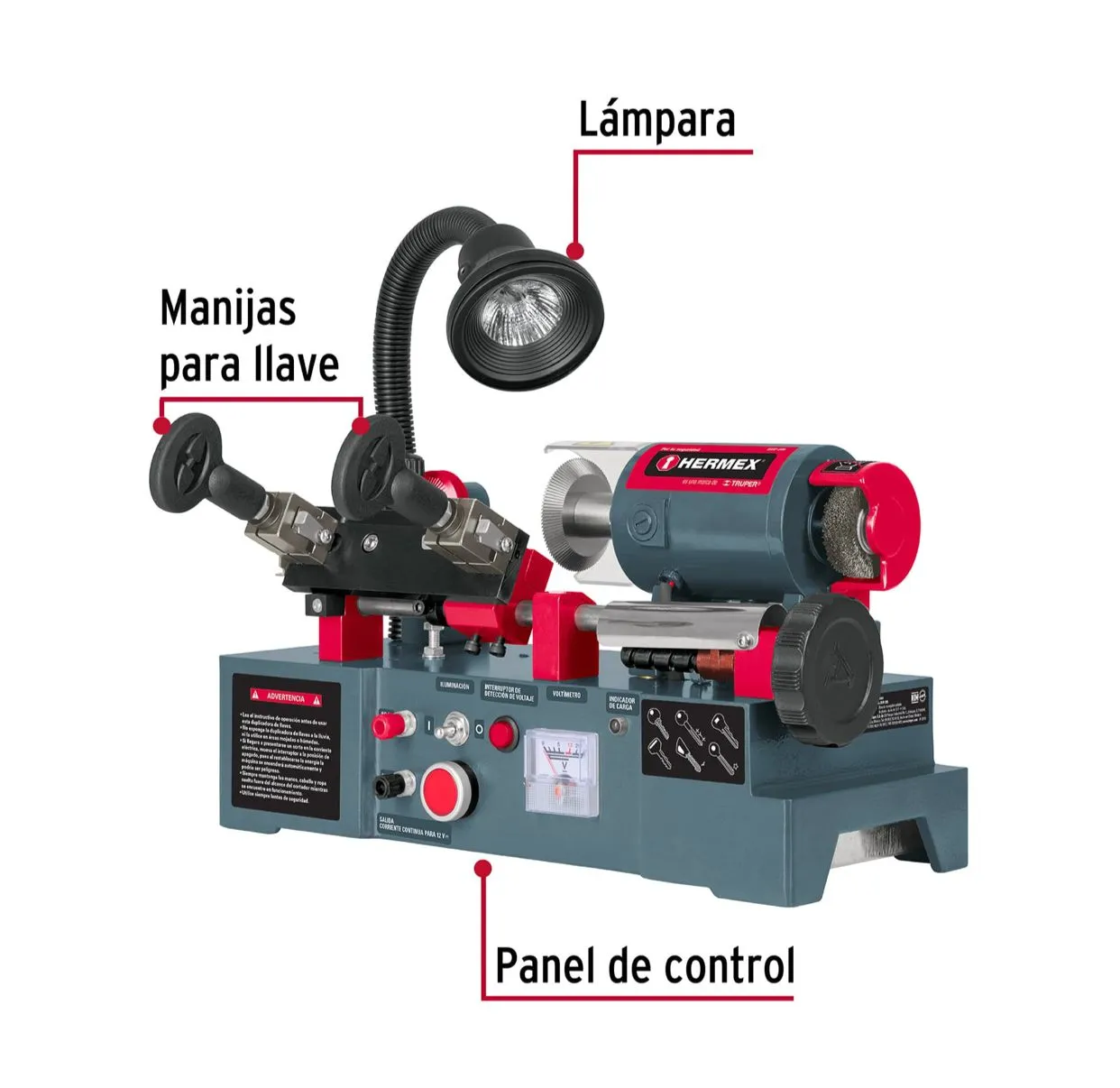 Maquina Duplicadora De Llave 6 Tipos Hermex