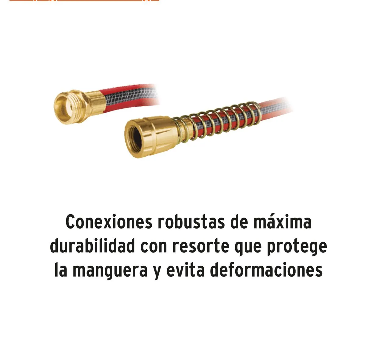 Manguera Super Reforzada 20m 4 capas De 1/2" Conexiones Metal