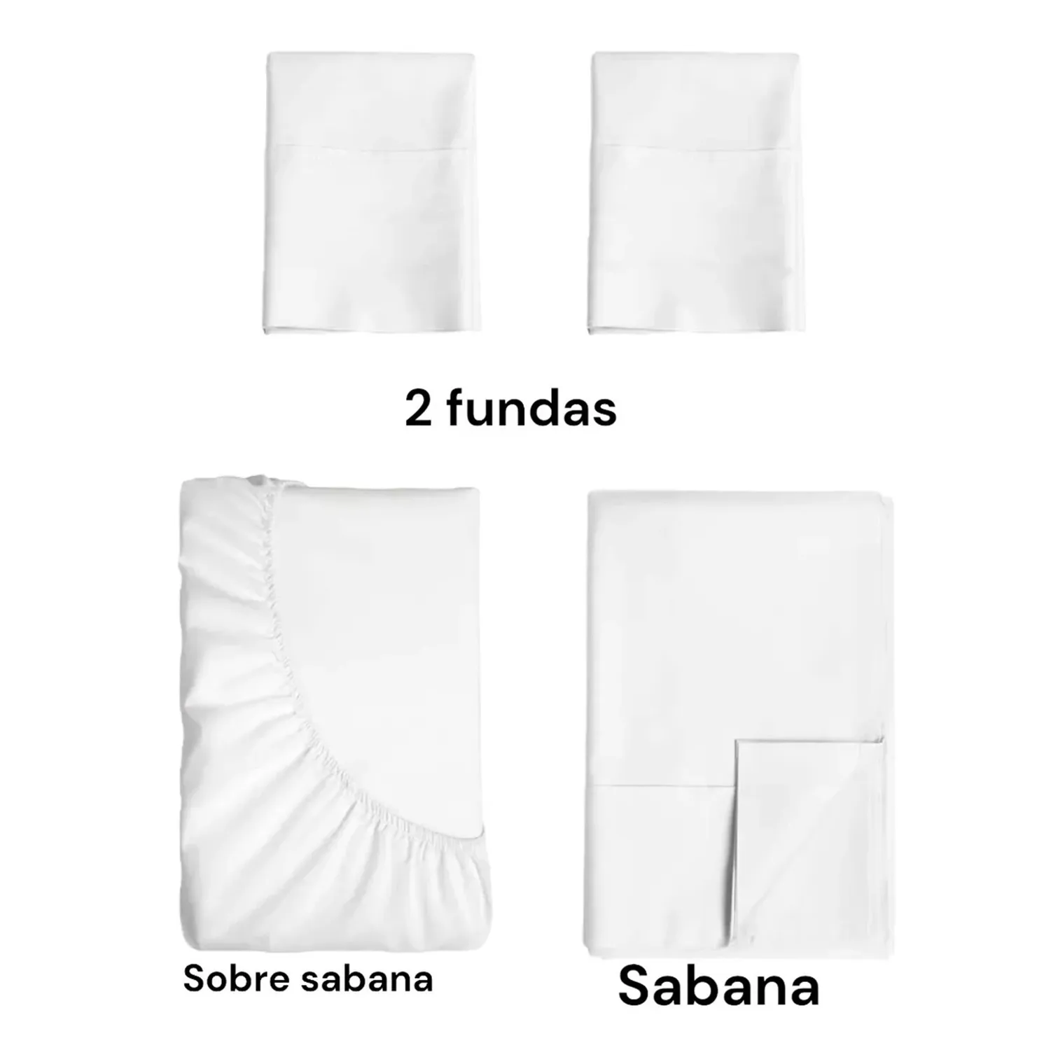 Sábanas Blancas Confort y Elegancia Nocturna