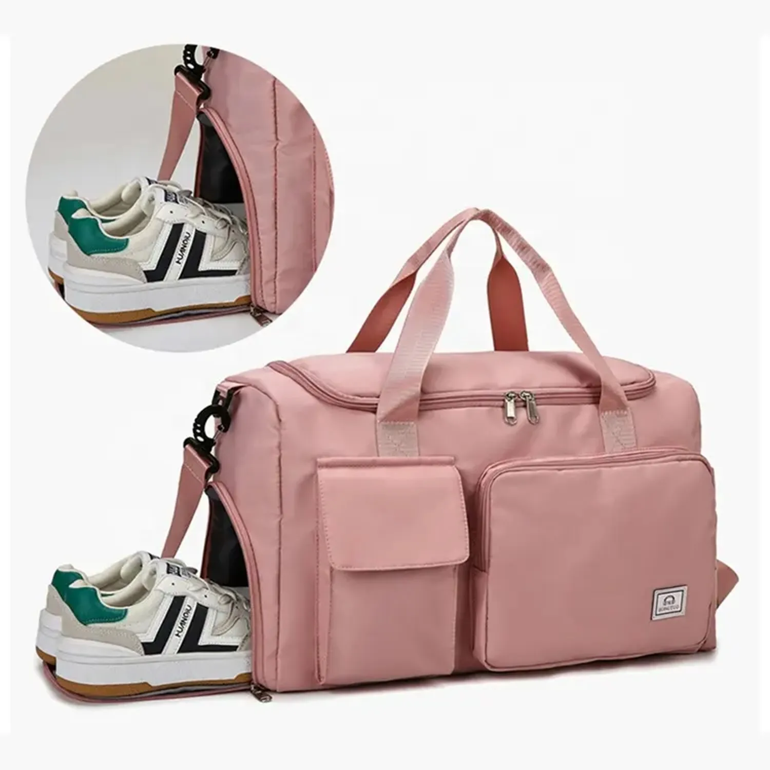 Gym Bag Con Espacio Para Zapatos Entrena Con Estilo