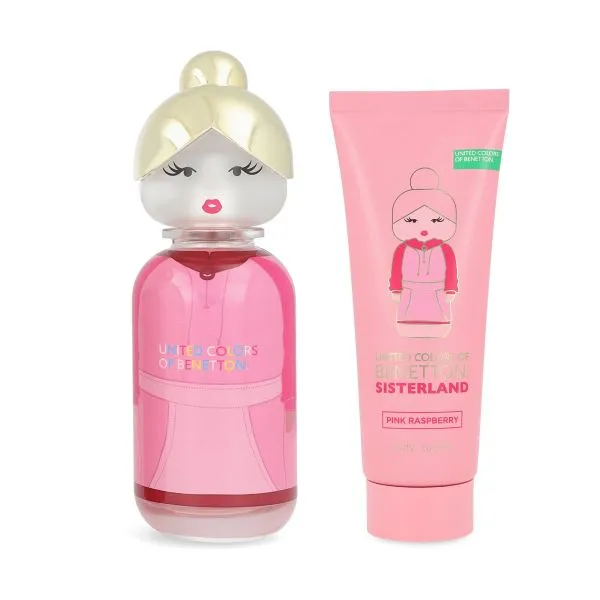 Perfume Estuche Benetton Sisterland Pink Raspberry Woman 80ML Original