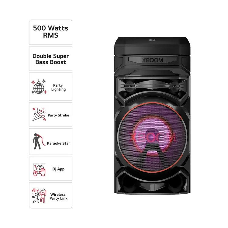 LG XBOOM RNC7 1000 Watts Torre de Sonido