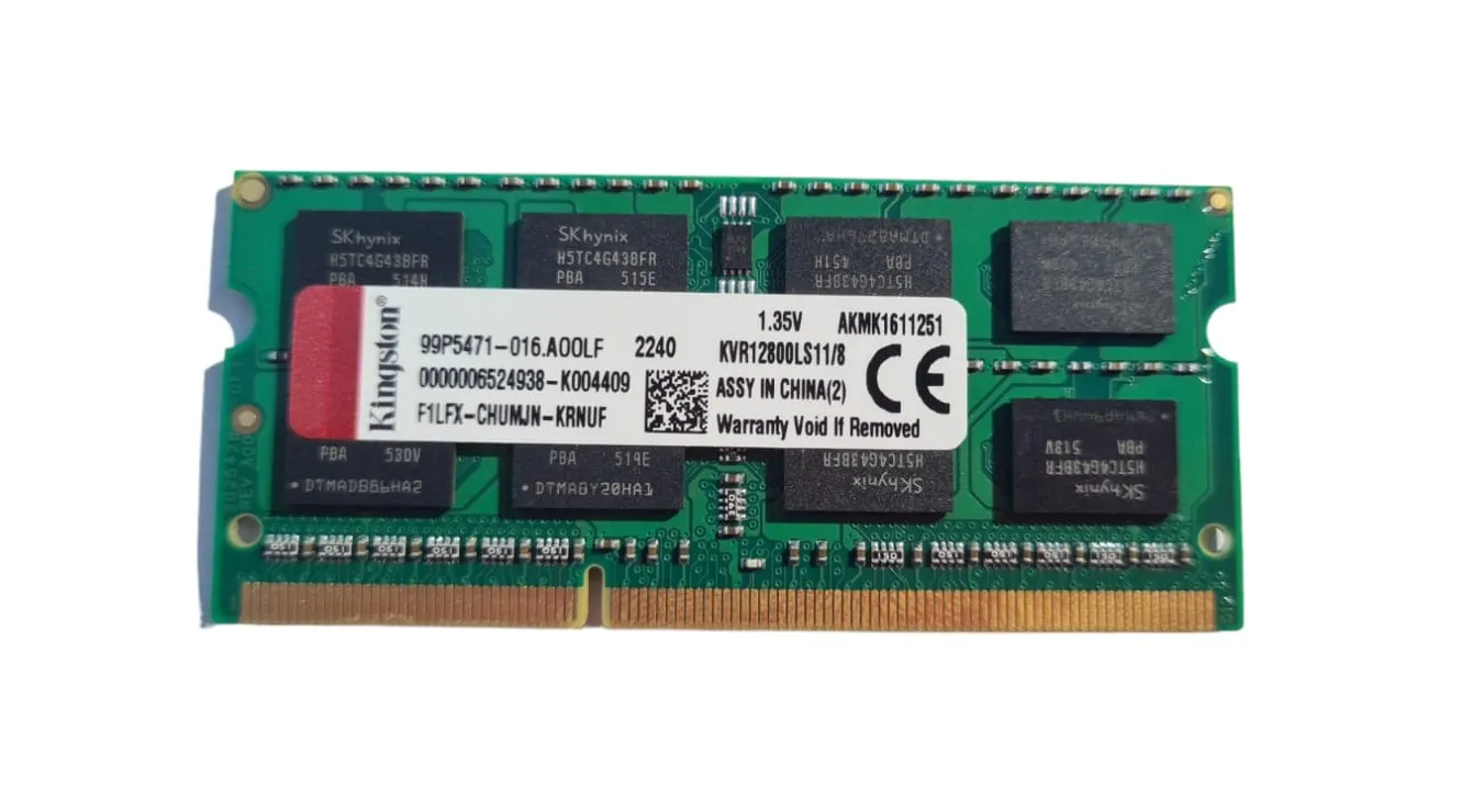 Memoria Ram 8gb Pc3l Kingston Portatil