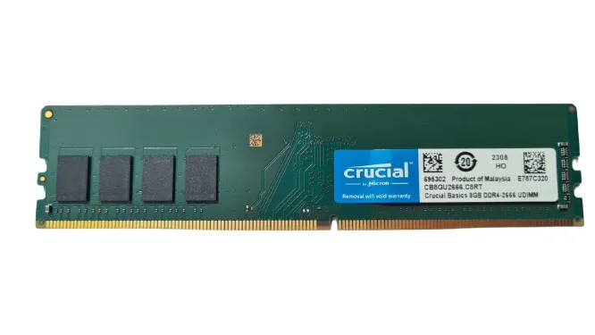 Memoria Ram 8gb Ddr4 2666 Crucial PC