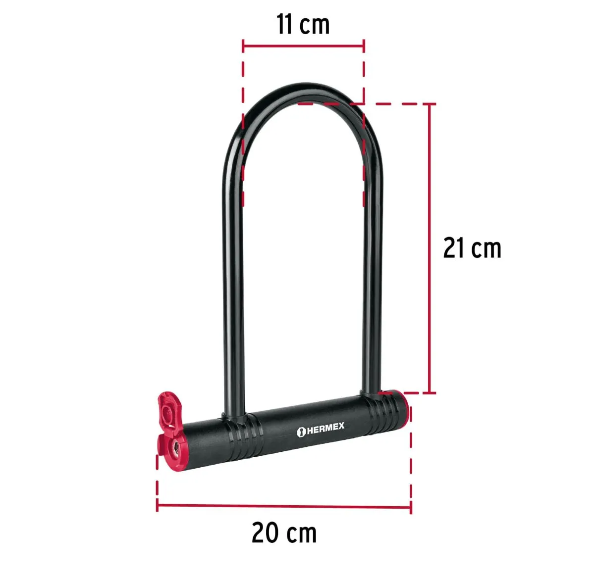 Candado Para Bicicleta Rígido Reforzado Tipo U 