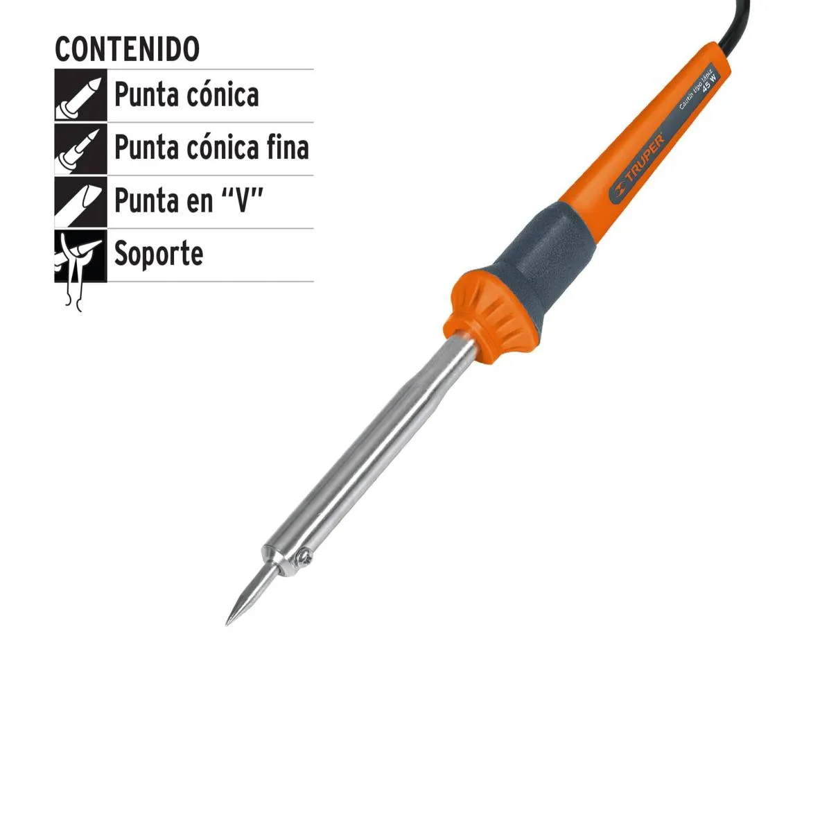 Cautin Profesional Tipo Lapiz 45W Truper